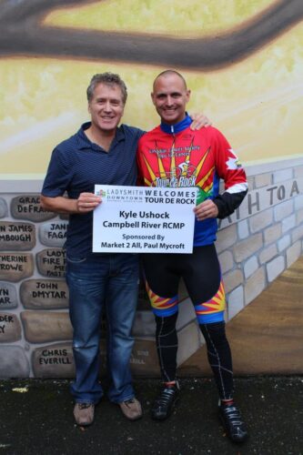 Tour de Rock supporter